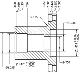 Cork Draughting Services - Mechanical drawing sample - Olaplus